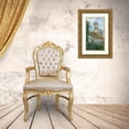 thumbnail image 3 of John La Farge 17x24 Gold Ornate Framed and Double Matted Museum Art Print Titled - The Great Statue of Amida Buddha at Kamakura, Known as the Daibutsu, from the Priest's Garden (1887), 3 of 4