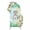 Green Grey, variant on Cartoon Fox Arch Backdrop Cover 4FT, Summer Butterfly Fern Tropical Palm Plants Spandex Fitted Stretchy Arch Stand Covers, Round Top Chiara Backdrop Cover for Wedding Party Birthday Baby Shower