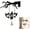 Style B, variant on Halloween Wall Decor, Gothic Ghost on a Swing with Bat Welcome Sign, Hanging Acrylic Ornament with Bell for Porch Front Door Farmhouse Decoration (Style A)Q