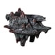 thumbnail image 2 of Maceta de resina para bonsái, diseño de rocalla, 19,8 x 13 x 15 cm, decorativa, hecha a mano. Negro, 2 of 9