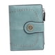 thumbnail image 2 of Cartera para mujer, tarjetero, cartera de viaje para viajes de negocios y citas. Azul claro, 2 of 9