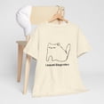 thumbnail image 1 of I Need Ibuprofen Funny Cat Unisex T-shirt - Ivory - L, 1 of 4