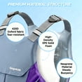 thumbnail image 3 of Koorium Kids Swim Vest Life Jacket Youth,Lightweight Flotation Vest with Adjustable Buckles,Front Pocket,Reflective Strips,Floaties for Swimming,Kayaking,Boating,Fit for 50-125 lbs, 3 of 8