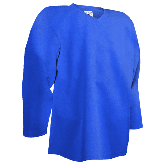 PEARSOX 100 Denier Blank Polyester Hockey Jersey - Royal (Adult Goalie)