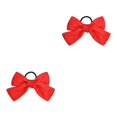 thumbnail image 1 of Bandeau Grand pour Cheveux, Pince à Ressort, Nœud Réglable, Multicolore, Sans Accroc, Porte-Queue, Épingles à Cheveux, Chouchous pour Filles, Orange, 2Ensemble, 1 of 6