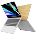 thumbnail image 2 of Roofei Bamboo Grain Laptop Body Shell leather Protective Case Cover for Macbook pro 16 inch, 2 of 8
