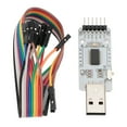 thumbnail image 2 of Módulo Adaptador USB 2,0 A TTL, USB A UART, PCB De Comunicación, Módulo De Puerto Serie USB A A TTL Para Desarrollo De Sistemas Integrados, 2 of 7