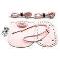 thumbnail image 3 of 7 Pieces Bag Repair Kit Shoulder Crochet Basket Bottom Strap Drawstring Handbag Making Accessories Wallets Adults Kids Handmade Crafting Supplies Pink, 3 of 5