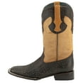 thumbnail image 3 of Ferrini Mens Acero Elephant Print Square Toe Cowboy  Mid Calf Boots, 3 of 4