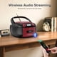 thumbnail image 5 of Reproductor de casetes de CD Boombox Kuephom Boombox con Bluetooth, 5 of 8