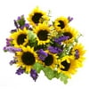 Beautiful Sunflower Bouquet with vase