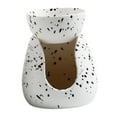 thumbnail image 3 of EHJRE Essential Oil Burner Ceramic Oil for Office Party Table Centerpiece Black Dots, 3 of 9