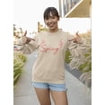 thumbnail image 2 of Spicy Slogan W Fire Sweatshirt Women -Image by Shutterstock, Female x-Large, 2 of 4