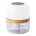 thumbnail image 2 of Vikakiooze 2023 Promotion on sale, Electric Garlic Chopper Mini, U Charging Garlic Masher Crusher, Used For Scal Garlic Pepper Vegetable Meat Mincer/Grinder/ree Food（200ml), 2 of 6