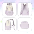 thumbnail image 5 of DAKIMOE Kids Backpack, Large Capacity School Bookbag for 15.6 Inch Laptop, Water-Resistant Cute Girl Backpacks for Teen adults, Lightweight Travel Daypack for Middle School College, 5 of 9