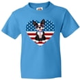thumbnail image 3 of Inktastic Boston Terrier Dog US Flag July 4th Youth T-Shirt, 3 of 5