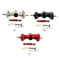 thumbnail image 3 of Xingzhi Worm All Metal Front Axle Easy To Install Durable All-Metal Construction Black 1Set, 3 of 6