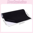 thumbnail image 2 of 11.8" L x 59" W Suede Fabric Wrap Microfiber Fabric Self-Adhesive Suede Look for Car Interior Black Self Adhesive Film Sticker DIY Elastic Peel Stretch Film Fabric for Furniture Decor Black DIY, 2 of 9