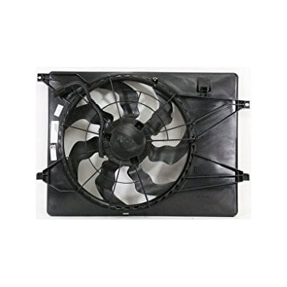 Dual Radiator and Condenser Fan Assembly - Cooling Direct Fit/For KI3115145 16-20 Kia Sorento 2.4L L4/3.3L V6