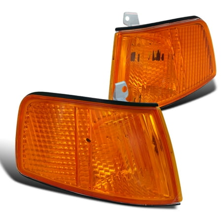 Jdm Corner Lights - Spec-D Tuning For 1990-1991 Honda Crx Jdm Amber Corner Lights Lamps 1990 1991 (Left+Right) 1990 1991