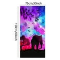 thumbnail image 3 of 100Fens Microfiber Beach Towel Super Lightweight Colorful Bath Towel Sandproof Beach Blanket Multi-Purpose Towel For Travel Swimming Pool 30X60 Inch, 3 of 3