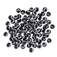 thumbnail image 2 of 100pcs Señuelos  Carolina Rigs Impuestos Rigs Slip Bobbers DIY Negro 6mm shamjiam Cuentas de ojos de señuelo de pesca, 2 of 7