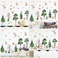 thumbnail image 2 of Cartoon Wall Decals Cartoon Pine Tree Animals Forest Themed Wall Sticker, 2 of 5