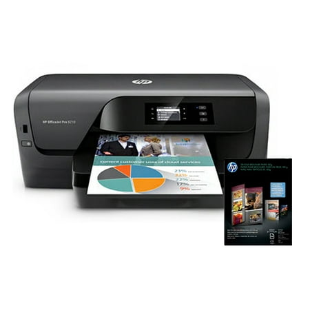 hp officejet pro 8210 printer w tri fold brochure paper officejet