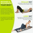 thumbnail image 3 of ProsourceFit Acupressure Mat and Pillow Set for Back/Neck Pain Relief and Muscle Relaxation, 3 of 8
