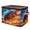 Multicolor 4, variant on ADECORIVY American Flag Watercolor Storage Bin with Zipper Lid, Fabric Foldable Shelf Baskets Boxes, Closet Lidded Storage Bins, Decorative Clothes Organizer for Bedroom Home