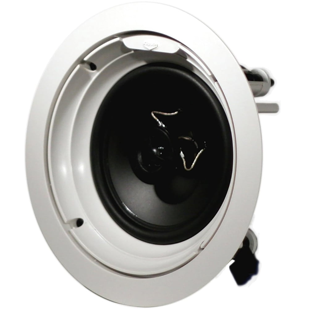 Klipsch 1007209 R-1650-C In-Ceiling Speaker White Bundle with 2 YR CPS Enhanced Protection Pack