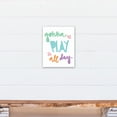 thumbnail image 4 of Creative Products Gonna play all day 11x14 Canvas Wall Art, 4 of 5