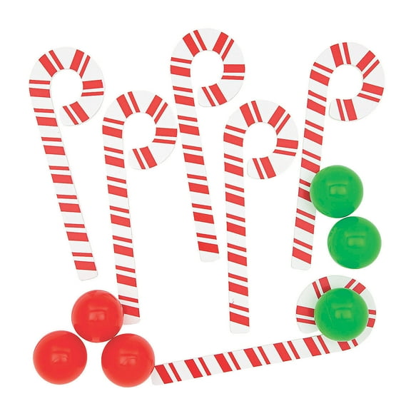 Christmas Relay Game - Party Favors - 12 Pieces