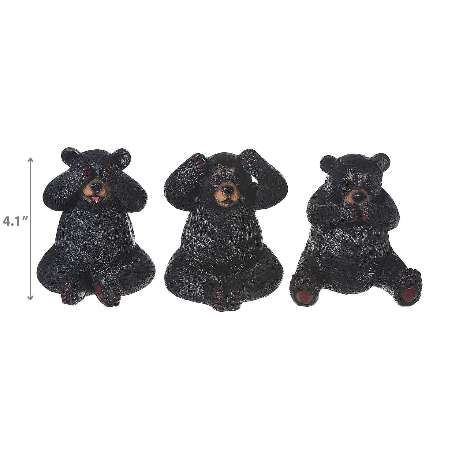 IH Casa Decor Three Wise Bears Asstd