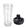 thumbnail image 3 of Tapa y Vaso de 32OZ y Hoja de 7 Aletas para Ninja Auto IQ 1000W Accesorios de Licuadora Piezas de Repuesto BL482, 3 of 5