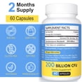 thumbnail image 2 of Probióticos Trehealth Saccharomyces Boulardii 200 mil millones de UFC, 2 of 8