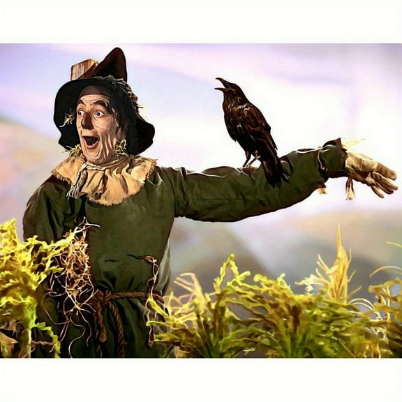 Adult DIY 5D Diamond Painting Kit, Wizard of Oz Series Art Round Diamond, Full Diamond Diamond Embroidery Kit, Mosaic Cross Stitch Craft Home Wall Decoration