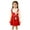 Red, variant on Levmjia Girls Dress Set 1 - 8 Years Acrylic Soft Pocket Rabbit Floral Trim Knit Sweater Dress Girl Outfit Long Sleeve Cardigan Dress for Kids Girls Clothing