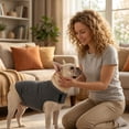 thumbnail image 5 of Dog Anxiety Relief Vest Calming Comfort Shirt, Thunderstorm Fireworks Stress Reduction Wrap for Small Medium Dogs,L,Dark Gray, 5 of 6