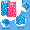 thumbnail image 4 of Abaima 40 Pcs Kids Party Favor Bags with Stickers, 9x5x3 Inch Polka Dot Goody Bag Sealable, Candie Gift Bags Bulk, Wrapped Treat Bag for Christmas, Birthday Party, 4 of 7