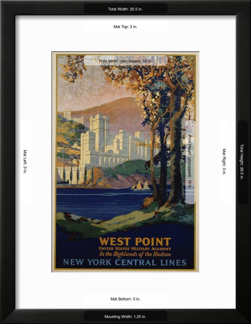 Industrial New York Central System Travel Advertisement poster 13x19 inches 
