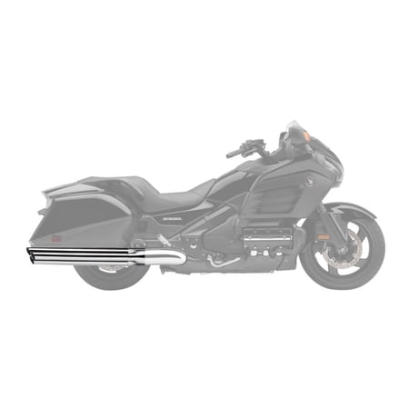 Cobra 6-into-6 Chrome Slip-On Mufflers (1217)