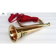 thumbnail image 3 of Civil Era Solid Copper Bugle With Beautiful Rope US Military Cavalry Horn Handmade, 3 of 3