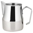 thumbnail image 1 of Jarra de acero inoxidable para espumar leche, tazas gruesas para café con leche, jarra de leche italiana para café con leche, 1 of 5