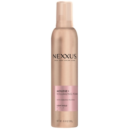 Nexxus Mousse Plus for Volume Volumizing Foam, 10.6 (Best Volumizing Mousse For Fine Thin Hair)