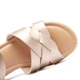 thumbnail image 3 of Women's Platform Wedge Heel Sandals - Adjustable Buckle Ankle Strap Open-Toe, Lightweight Rubber Sole Comfortable Casual Summer Sandals, 3 of 7
