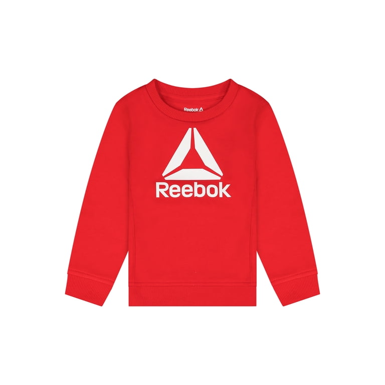Reebok Toddler Boy Fleece Crewneck Sweatshirt, Sizes 12M-5T photo 1