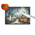 thumbnail image 2 of Ghosts Spooky Halloween Glass Cutting Board Large 12 in x 15 in, 2 of 5