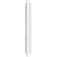 thumbnail image 3 of Ekena Millwork CMP20X10RE-04000 4 in. ID x 7 in. Rectangle Architectural Grade Médaillon de Plafond Contemporain PVC, 3 of 4