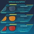 thumbnail image 4 of Gafas para dormir WINTOO, lentes rojas con un 99,9% de bloqueo azul y verde, 4 of 7